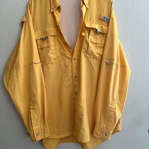 *Georgie’s Raincoat!* Columbia PFG Omni-Shade Yellow
